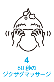 4.60秒のジクザグマッサージ